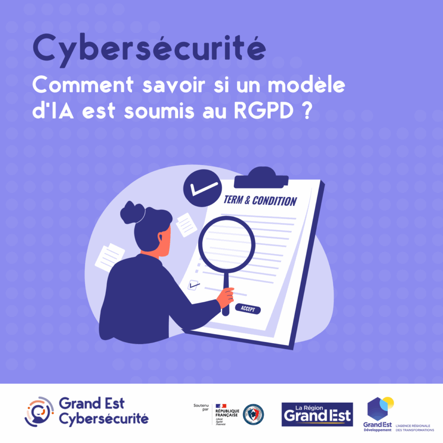 Comment savoir si un modèle d’IA est soumis au RGPD ?